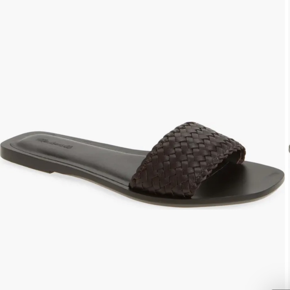Madewell Cora Woven Slide Sandals - 6.5 - NWOT
